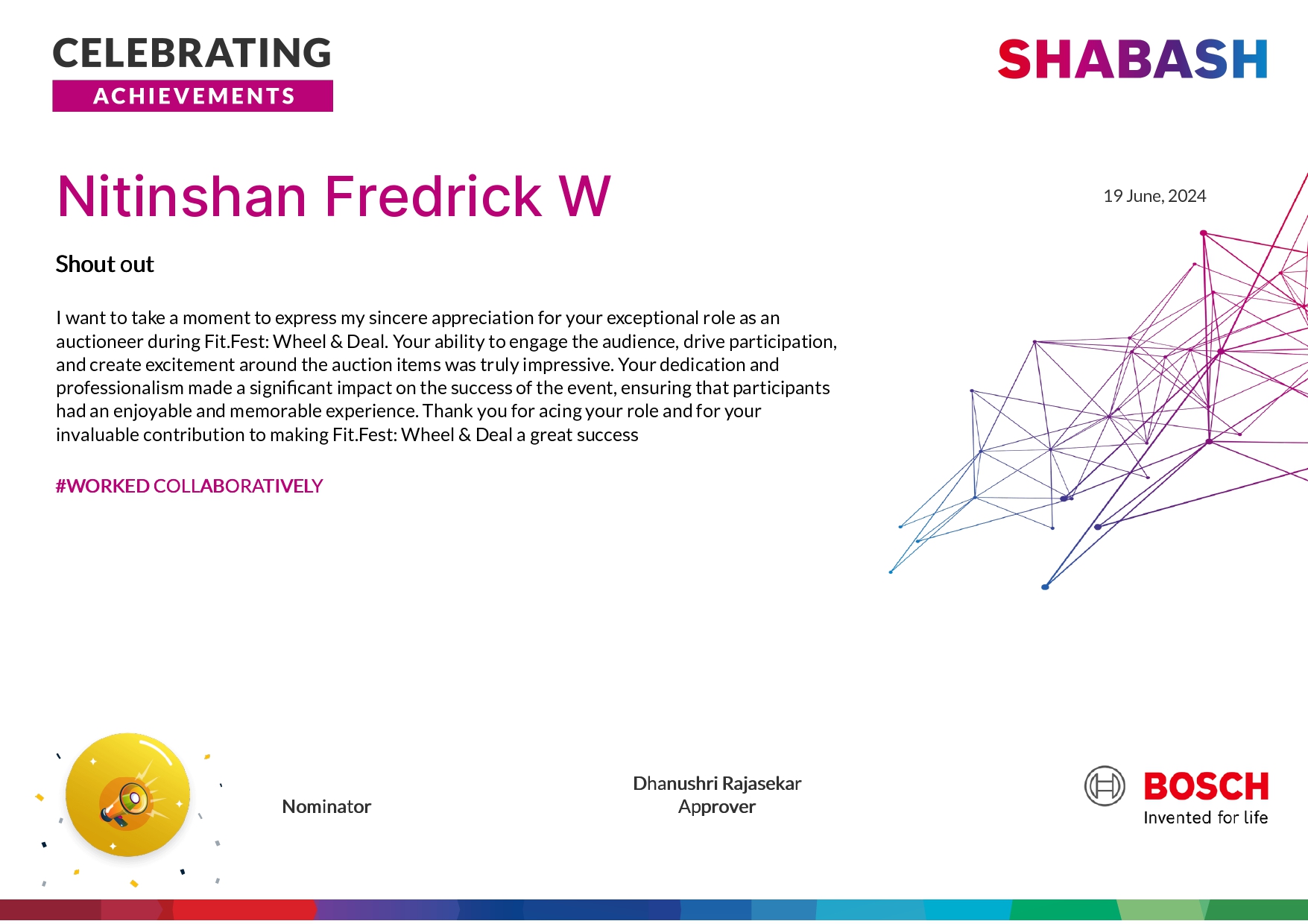 Badge Certificate 11