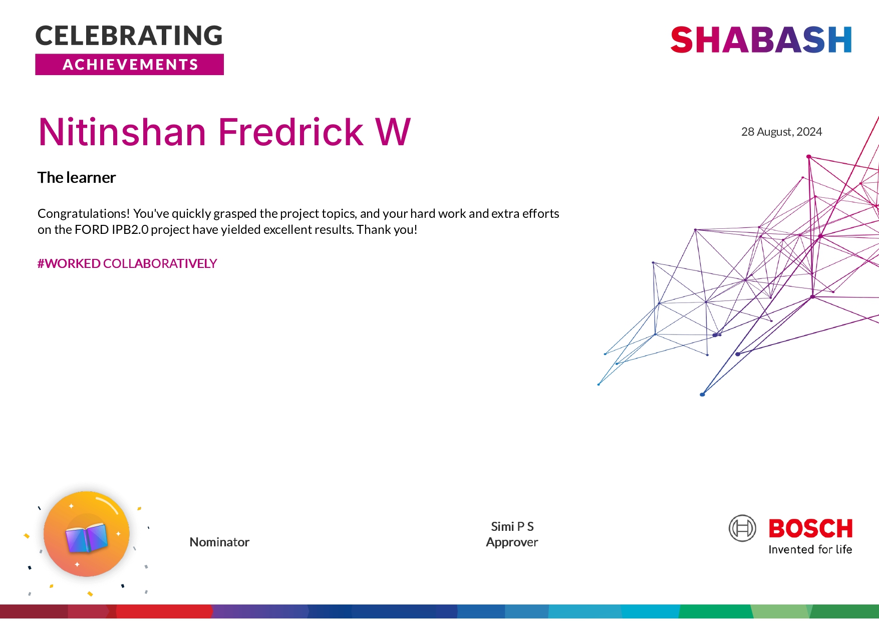 Badge Certificate 12