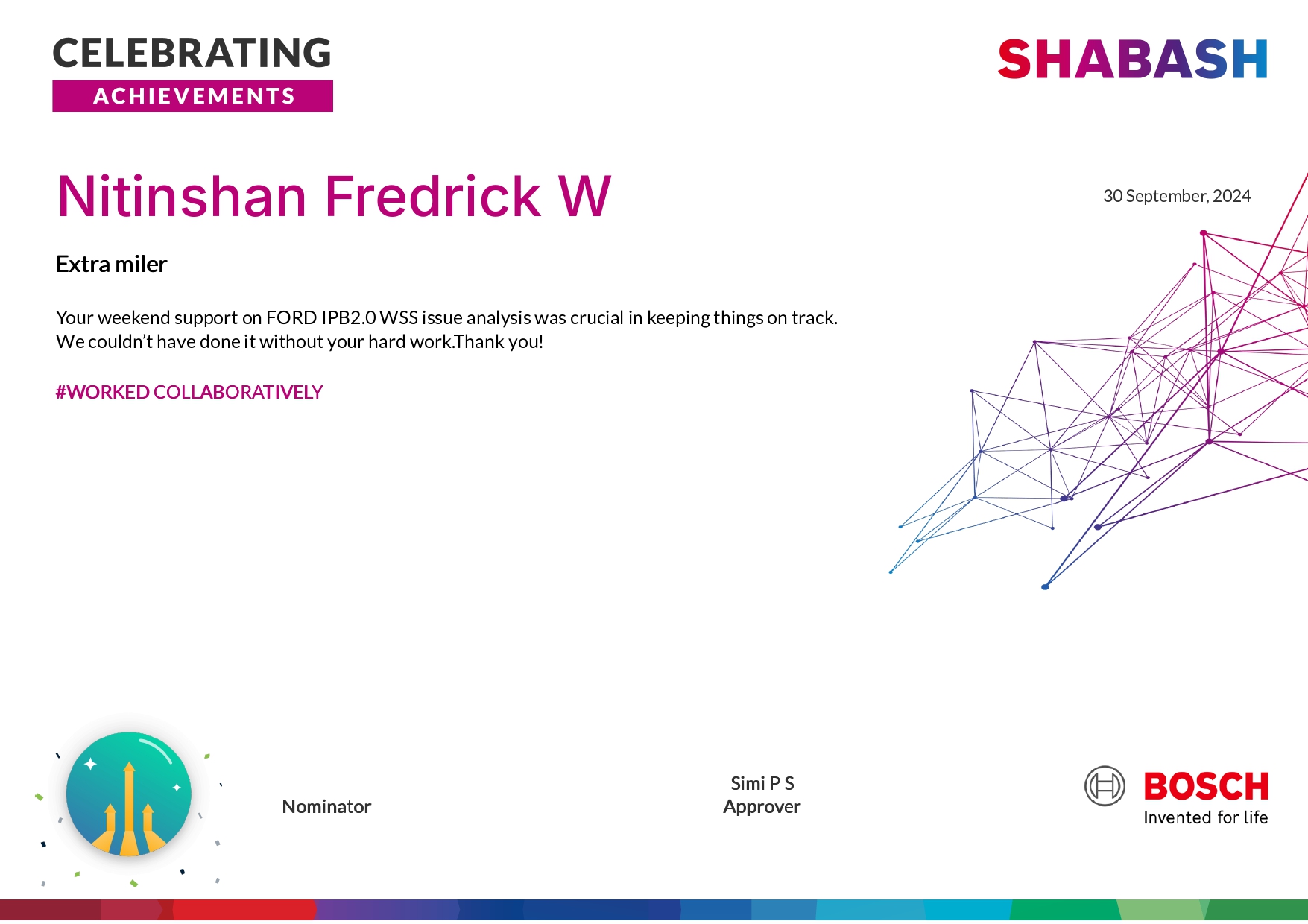 Badge Certificate 13