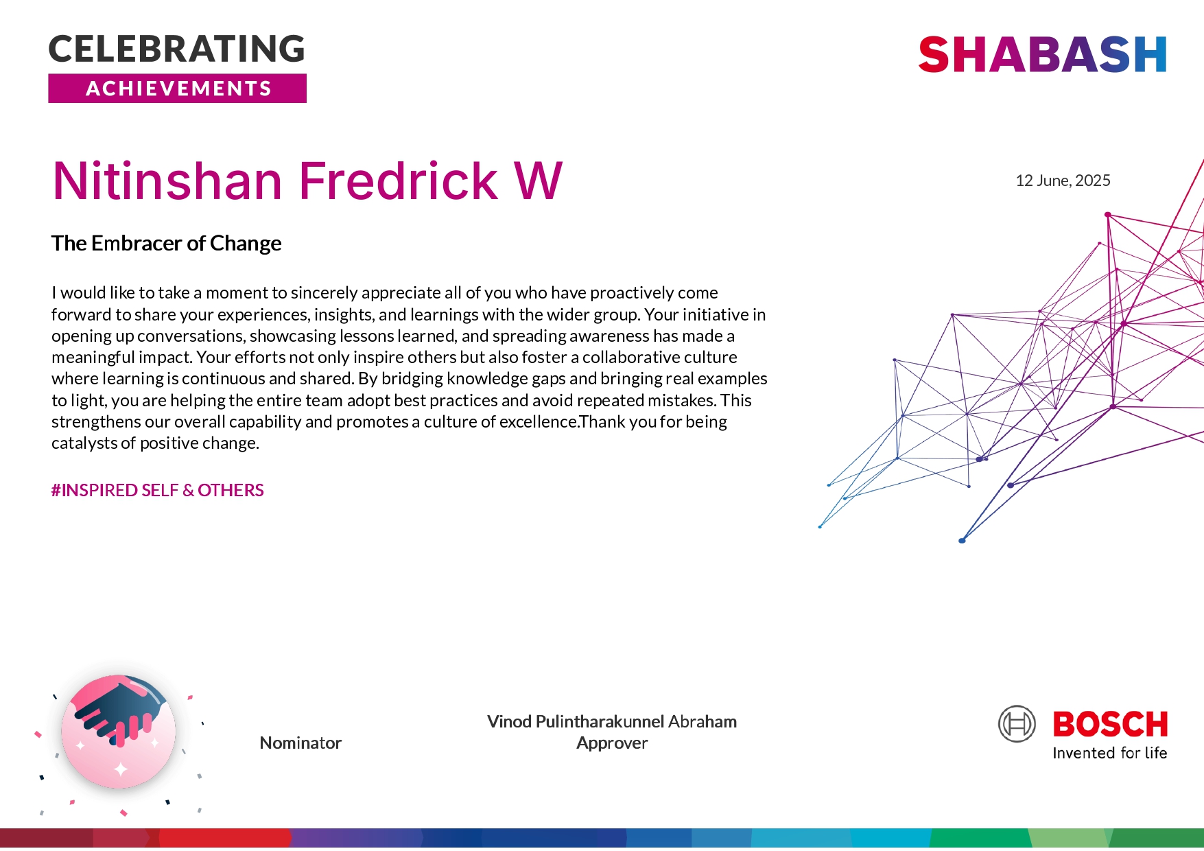 Badge Certificate 14