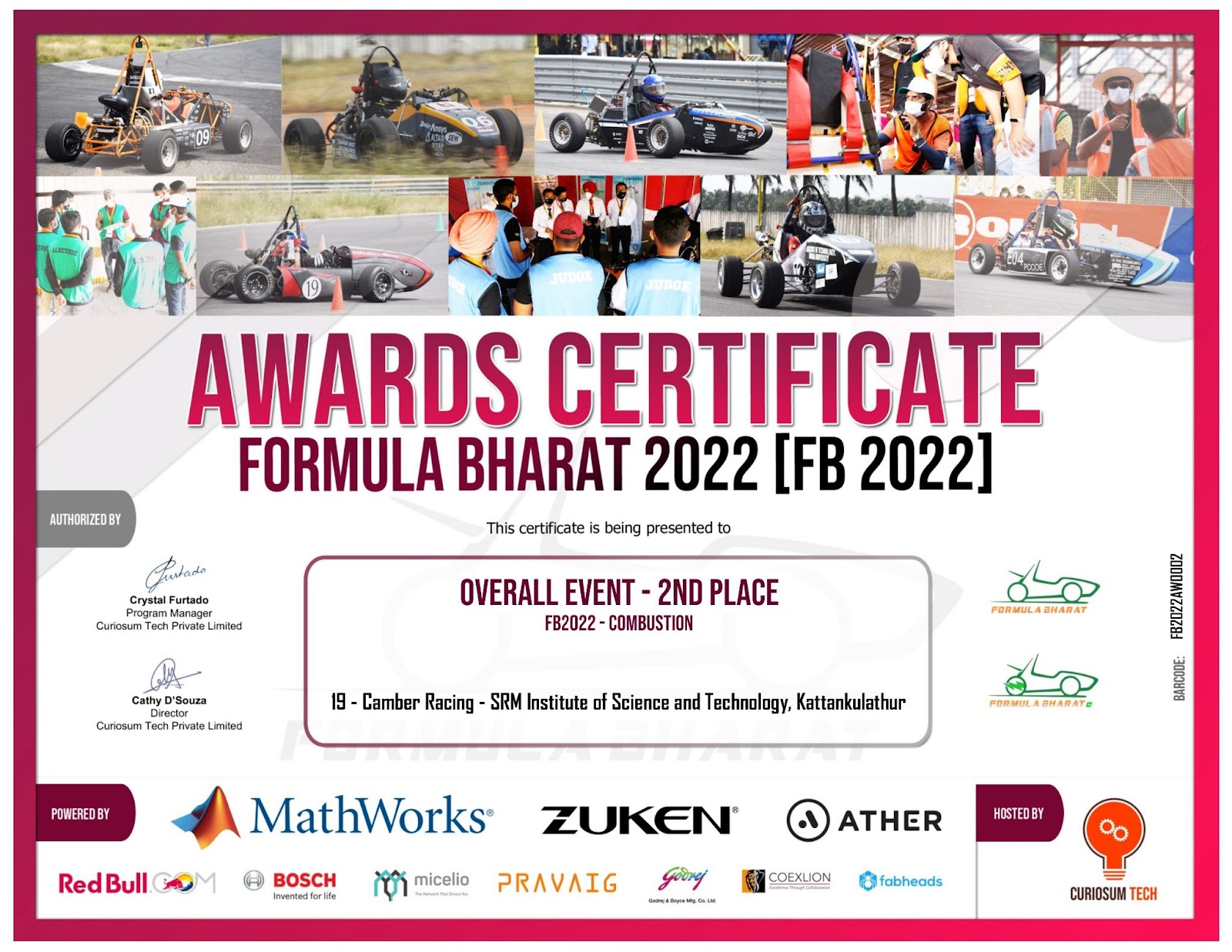 CamberRacing Project 2